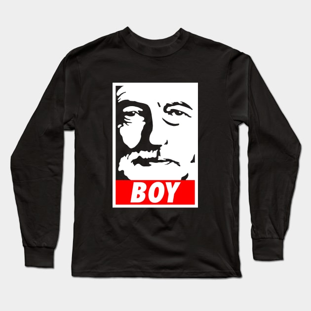 Corbyn Boy Long Sleeve T-Shirt by dumbshirts